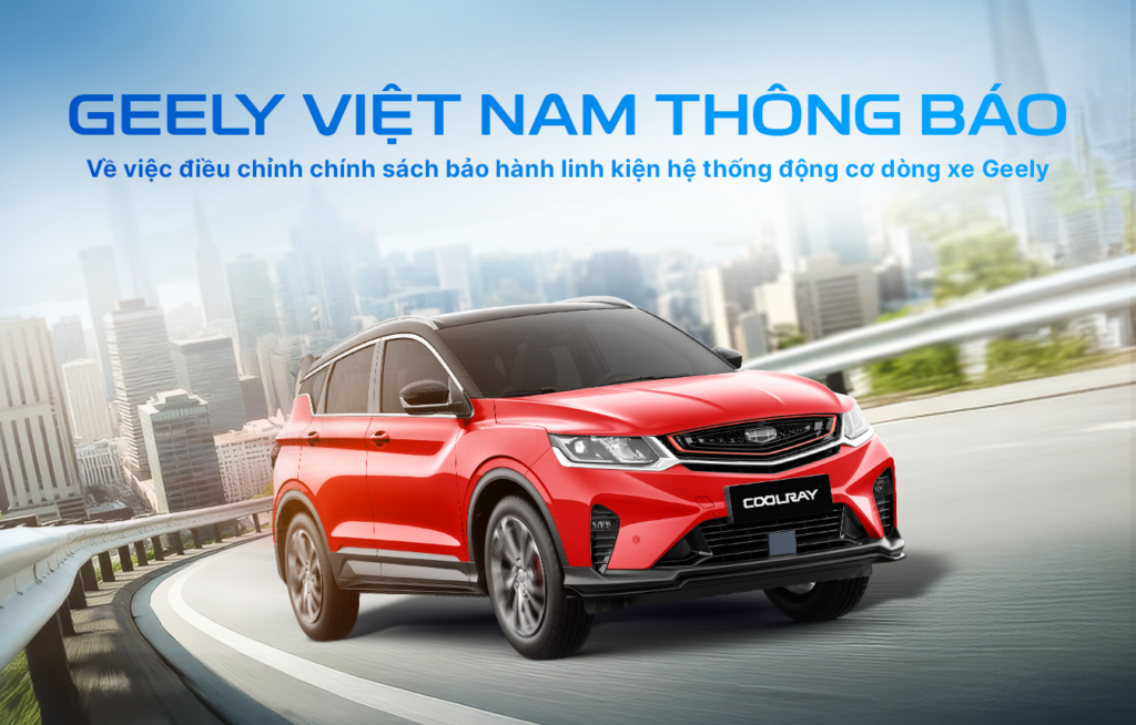 Chính sách bảo hành Geely Vũng Tàu