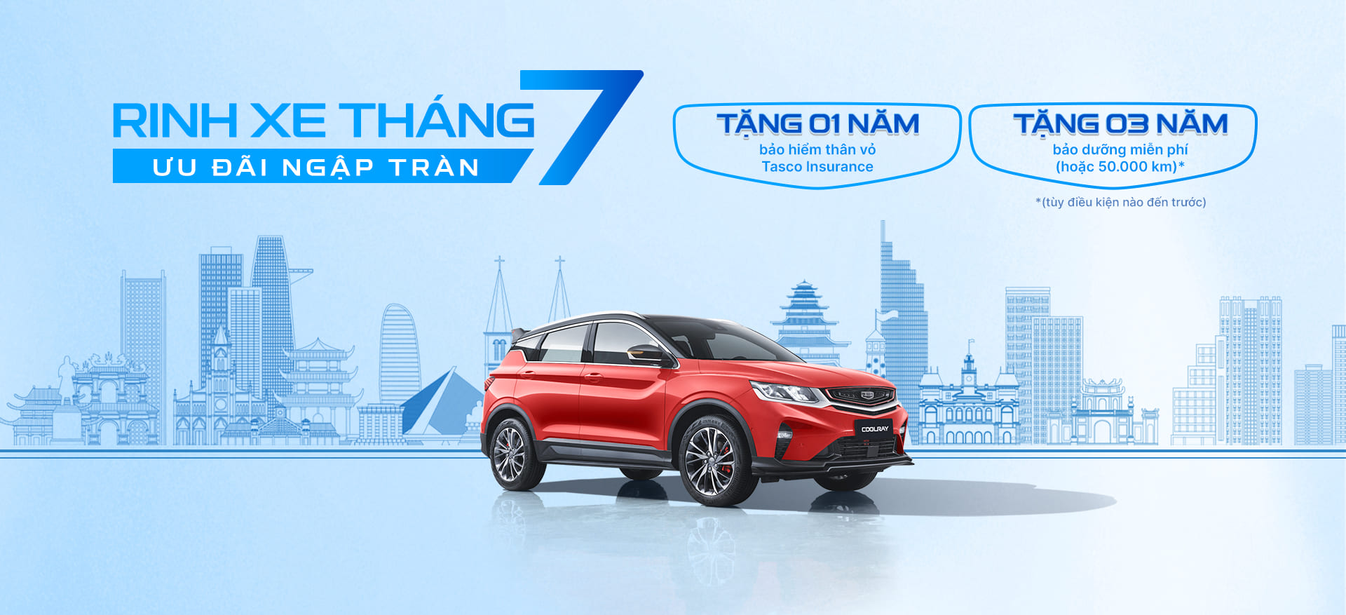 Chương trình ưu đãi Geely Việt Nam