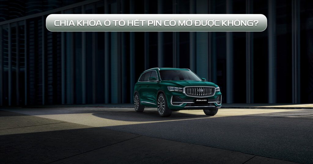 chìa khóa ô tô hết pin